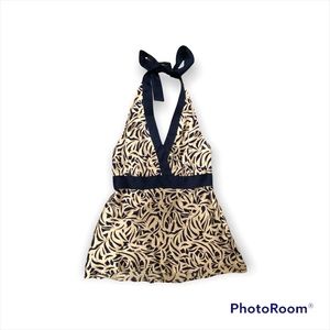 Ann Taylor halter silk top